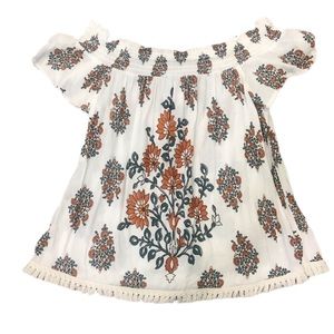 Boho Off the Shoulder Top